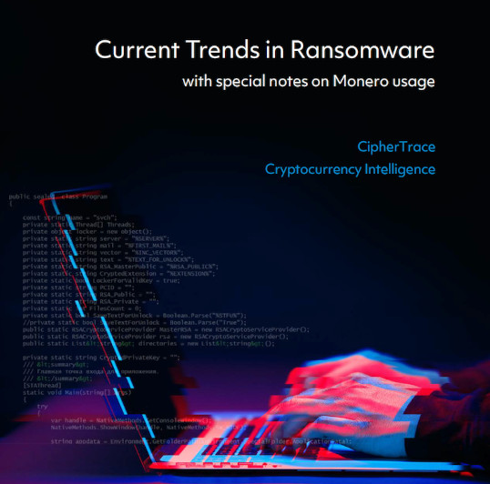 Current Trends in Ransomware report cover
